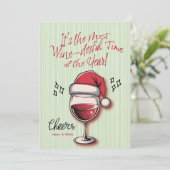 Funny Feiertagskarte (Stehend Vorderseite)