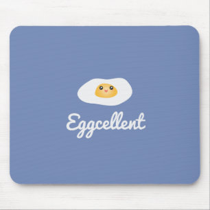 Funny Feinschmecker Niedlich Egg Eggcellent Humorv Mousepad