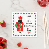 Funny Feliz Navidad Fiesta Serviette (Beispiel)