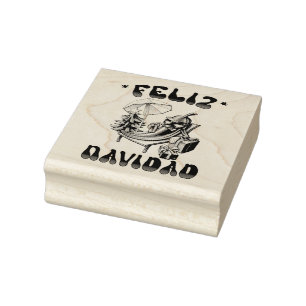 Funny Feliz Navidad Niedlicher Chili Gummistempel