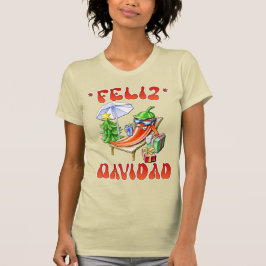 Funny Feliz Navidad Niedlicher Chili T-Shirt
