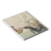 Funny Fellow Toy with Child Notizblock (angewinkelt)