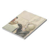 Funny Fellow Toy with Child Notizblock (Rotiert)