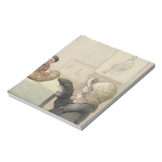 Funny Fellow Toy with Child Notizblock (Rotiert)