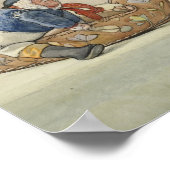 Funny Fellow Toy with Child Poster (Ecke)