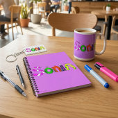 Funny Fellows Cartoon Name Notebook | Sonia Notizblock