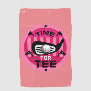 Funny Female Golfers Profis Golfing Fanatics Golfhandtuch