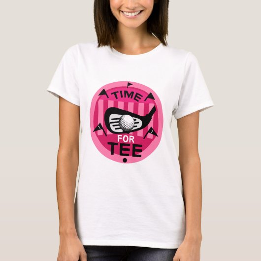 Funny Female Golfers Profis Golfsport T-Shirt (Vorderseite)