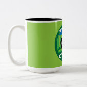 Funny Female Golfers Profis Golfsport Zweifarbige Tasse (Links)