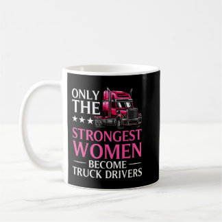Funny Female LKW Driver Design for Women Girls T Kaffeetasse