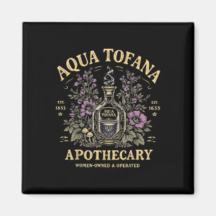 Funny Feminist Aqua Tofana Apotheke Vintage Wome Magnet