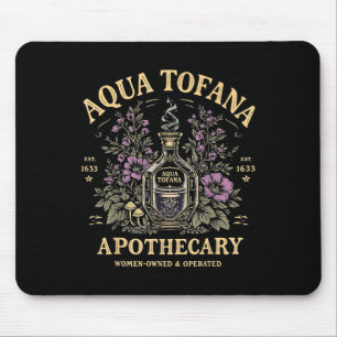 Funny Feminist Aqua Tofana Apotheke Vintage Wome Mousepad