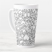 Funny Feminist Baby Milchtasse (Linke Ecke)