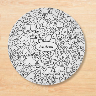 Funny Feminist Baby Schneidebrett