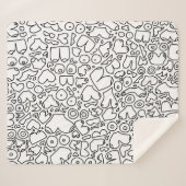 Funny Feminist Baby Sherpadecke (Vorderseite (Horizontal))