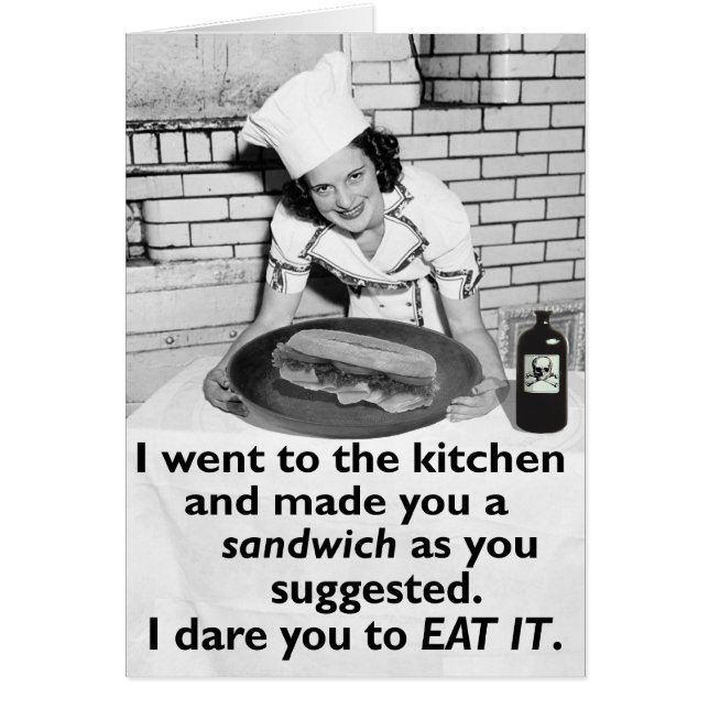 Funny Feminist macht mich zu einem Sandwich (Vorne)