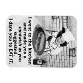 Funny Feminist macht mich zu einem Sandwich Magnet (Horizontal)