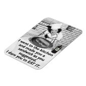 Funny Feminist macht mich zu einem Sandwich Magnet (Linke Seite)