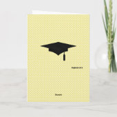 Funny Femme Abschluss Kinderfreundlichkeit Karte (Rückseite)