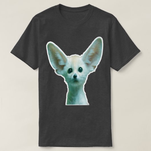 Funny Fennec Fo Meme 2043 T-Shirt (Design vorne)