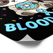 Funny Feral Like My Blood Sugar Diabtes Warriors T Poster (Ecke)