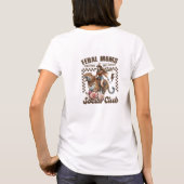 Funny Feral Mamas Sozialklubtiger T-Shirt (Rückseite)