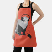 Funny Ferret Music Lover Schürze (InSitu)