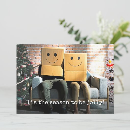 Funny Fesple zu Weihnachten (Stehend Vorderseite)