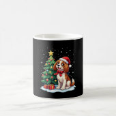 Funny Festive Dog Costume with decorated Christmas Kaffeetasse (Mittel)