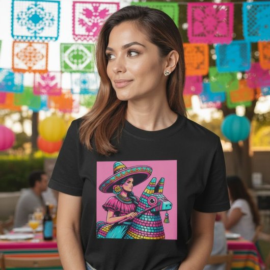 Funny Festive Mexican Fiesta Piñata Shirt