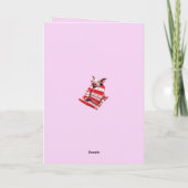 Funny Festive Pigs in Blankets Christmas Animal Lo Karte (Rückseite)