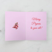 Funny Festive Pigs in Blankets Christmas Animal Lo Karte (Innenseite)