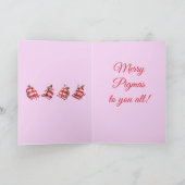 Funny Festive Pigs in Blankets Christmas Animal Lo Karte (Innenseite)