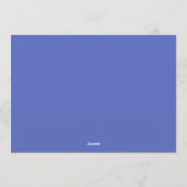 Funny & Festive Winter Party-Snow and Aliens Einladung (Rückseite)