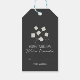 Funny Feta Friends Valentine Liebe Käse Geschenk T Geschenkanhänger