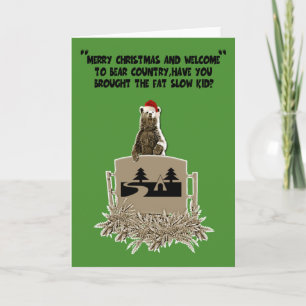 Funny Fett Witz Weihnachten