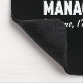 Funny Fiancee Under New Management Matching Fiance Mousepad (Ecke)