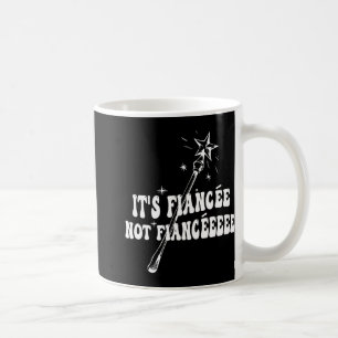 Funny Fiancée Verlobung Brautparty Wizard Wand Kaffeetasse