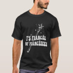 Funny Fiancée Verlobung Brautparty Wizard Wand T-Shirt<br><div class="desc">Funny Fiancée Verlobung Brautparty Wizard Wand Bride</div>