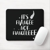Funny Fiancée Verlobung Bridal Vorschlag Wizard Wa Mousepad (Mit Mouse)