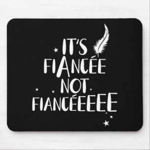 Funny Fiancée Verlobung Bridal Vorschlag Wizard Wa Mousepad