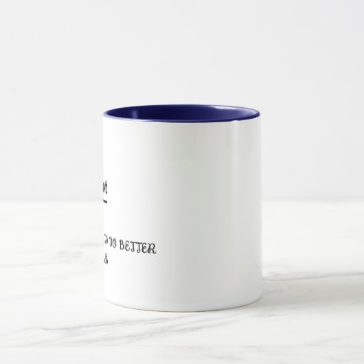 Funny Fibber Lies Slogan humorvolle Quote Geschenk Tasse (Zentrum)