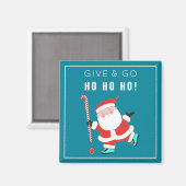 Funny Field Hockey-Kleine Geschenke Magnet (Vorderseite/Rückseite)