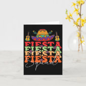 Funny Fiesta Squad Cinco De Mayo Mexican Party Cin Karte (Gelbe Blume)