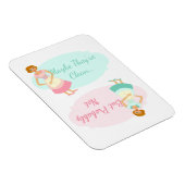 Funny Fifties Hausfrau Geschirrspülmaschine Magnet (Rechte Seite)