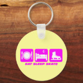 Funny figure Skaten Schlüsselanhänger (Vorderseite)