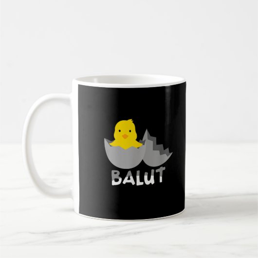 Funny Filipino Balut Kaffeetasse (Links)