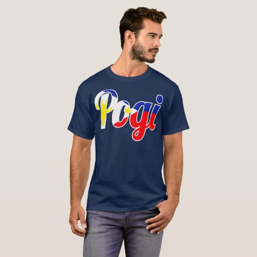 Funny Filipino Pride Pogi Gwapo Cool T-Shirt (Vorne ganz)