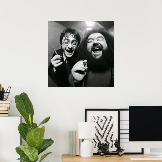 Funny Film BW Poster (Heimbüro)