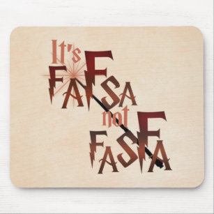 Funny Financial Aid Mouse Pad Mousepad